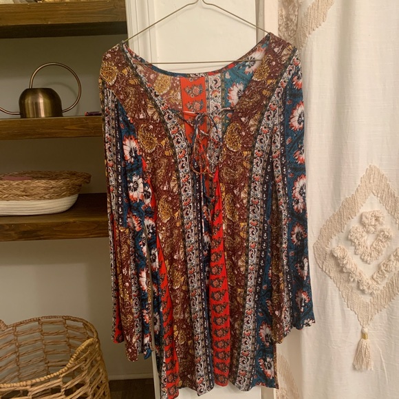 Billabong Rainy Roads Shift Dress - Picture 6 of 9